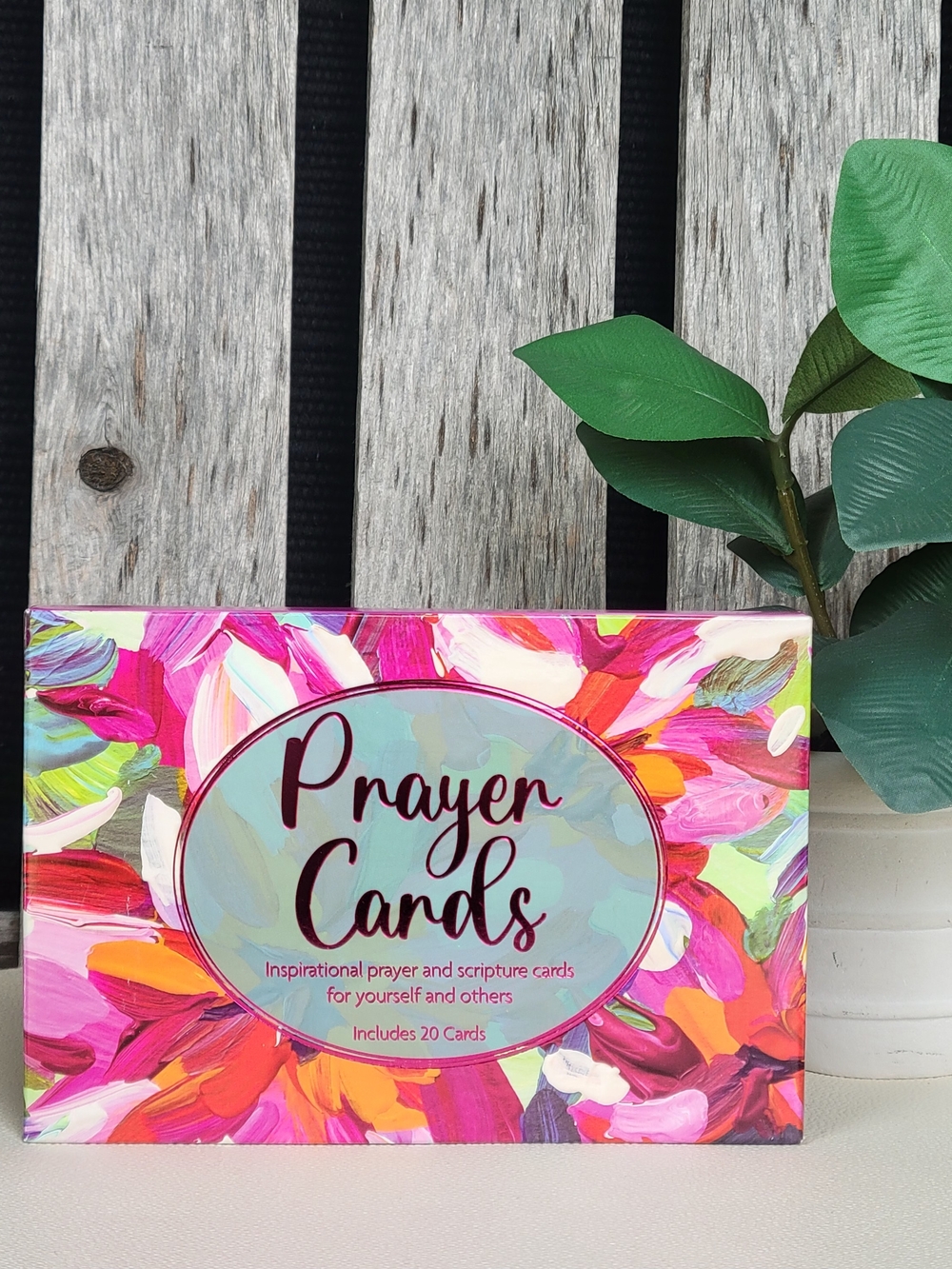 Pink Prayer Cards - 20 Scripture & Prayer Cards - Picture 2 of 3